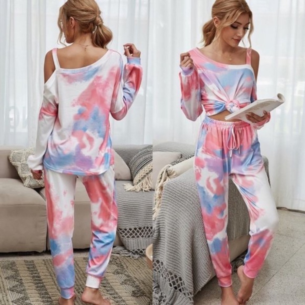 Tie Dye Lounge set - Picture 3 of 4